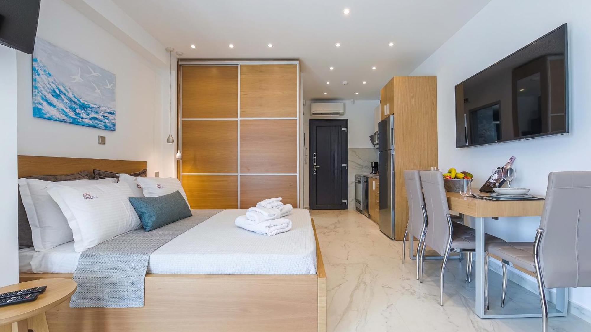 Kima Premium Apartments Pefkochori Bagian luar foto