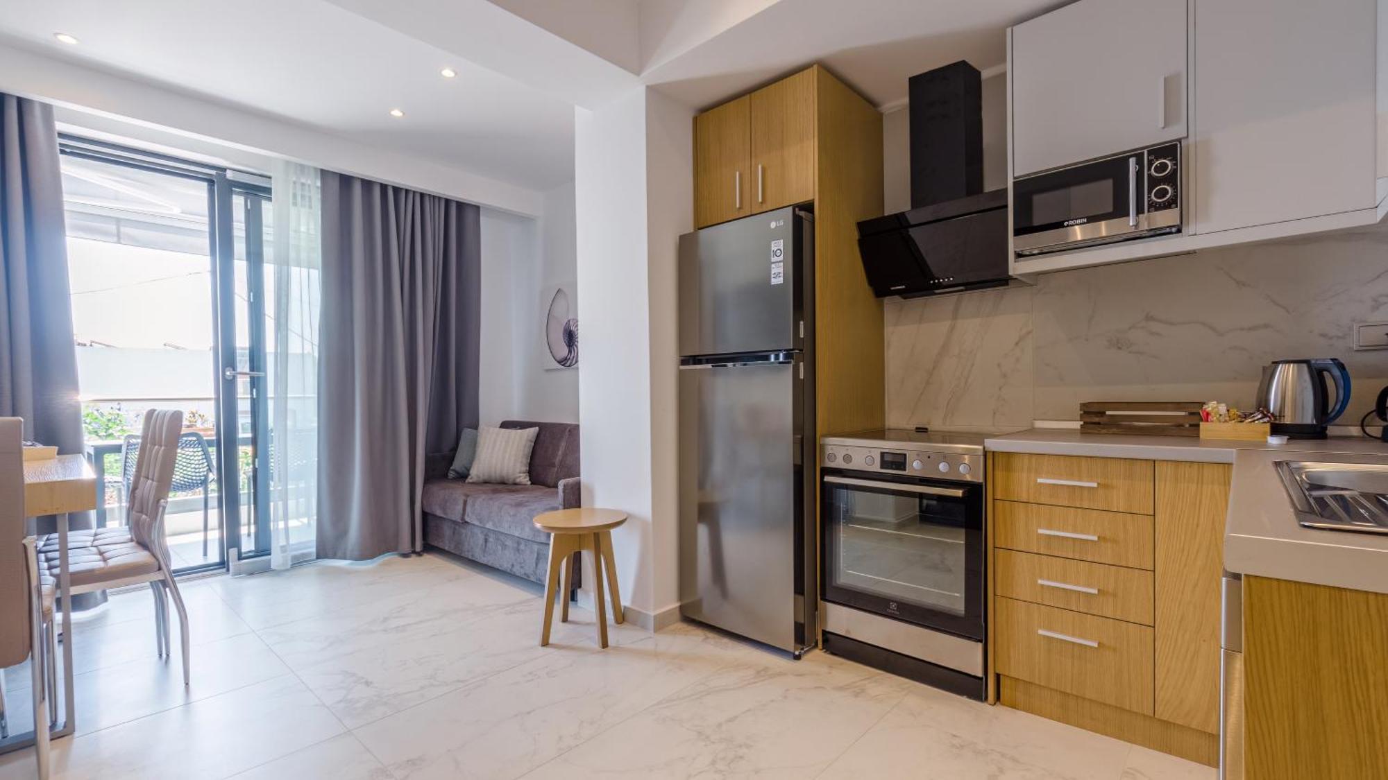 Kima Premium Apartments Pefkochori Bagian luar foto